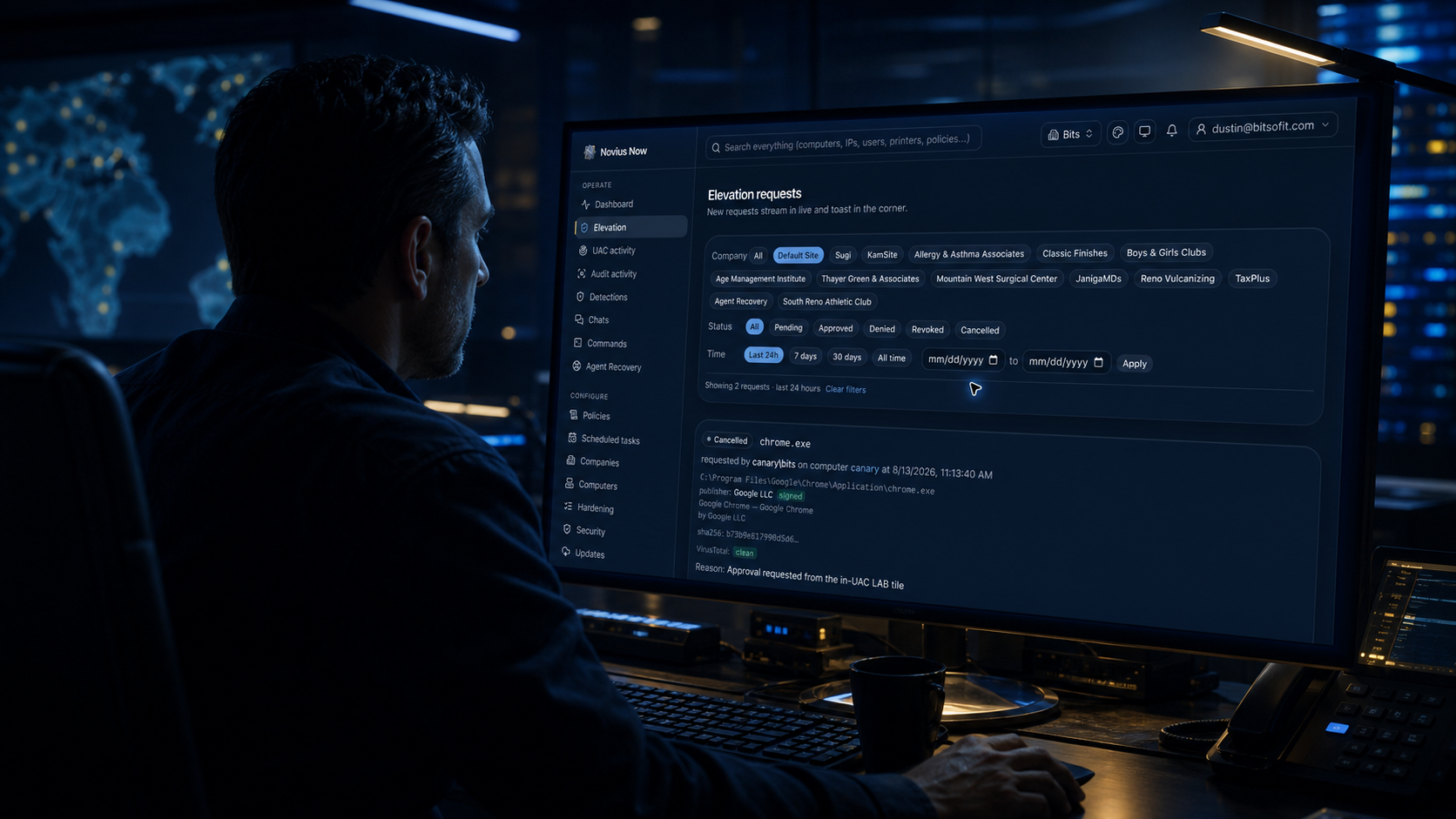 Novius console
